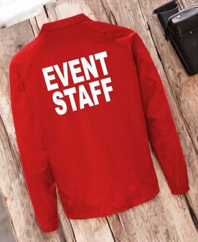 Service and First Responders Event Staff Coaches Jacket Men’s and Women’s Performance Outerwear Windbreaker3