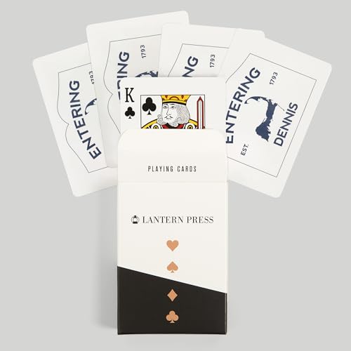 Baraja Lantern Press Dennis, Weather Vane, 52 cartas póker miniatura 6