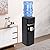GXFCHYL Freestanding Hot and Cold Water Cooler Dispenser Top Load Hot & Cold & Warm Water Dispenser Top Loading Water Dispenser for Home Office Commercial Place (Black)
