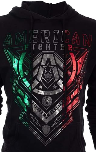 American Fighter Men's Hoodie KENDLETON Heavyweight Black4