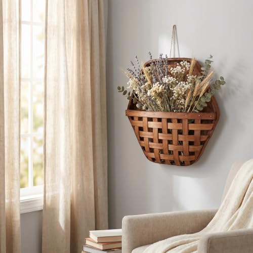 Soporte para flores de madera de pared para ganar espacio en casa 8