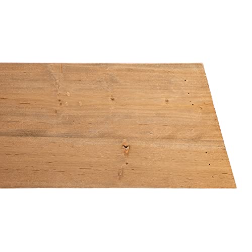 Glitzhome 26" L Washed White Wooden Tree Collar, Rustic Trapezoid Tree Stand Cover Farm Fresh Christmas Tree Skirt Box #TOP4