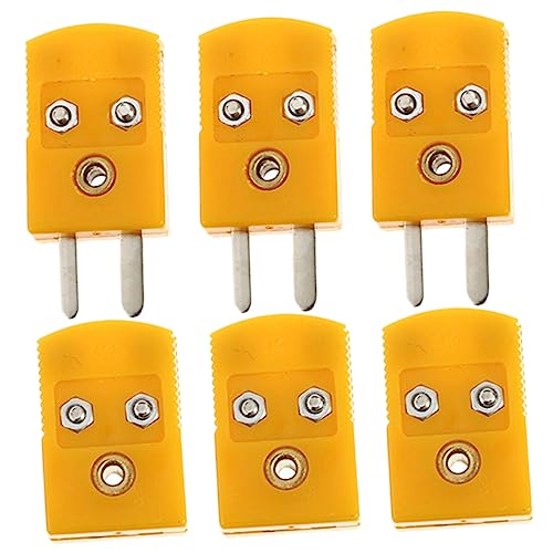 Conectores de termopar tipo K en miniatura Holibanna para sensor de temperatura, 15 pares