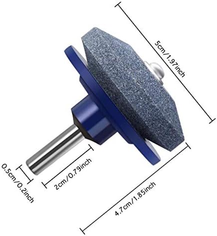 Ufmarine Lawn Mower Blade Sharpener for Most Power and Hand Drill (1 Pcs)