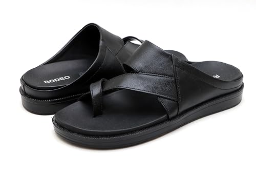 Image of GIBBON'S RODEO Series Men's Faux Leather Casual Outdoor Formal Slippers