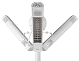  Burda Heizstrahler und Kühlstrahler Ultra Low Glare PERFECTCLIME Term Tower Palms C IP67 6000 Watt, [Gehäusefarbe]:Weiß