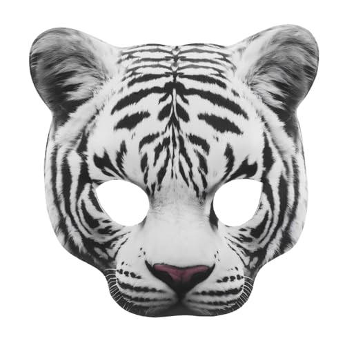 Masque tigre en EVA léger pour un cosplay confortable d'adulte