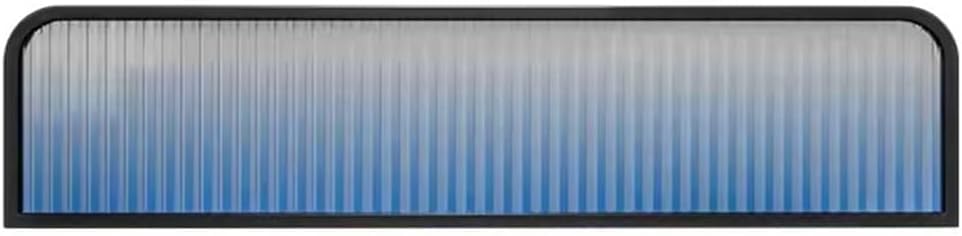 Panneaux de séparation de comptoir bleus pour restaurant et bureau 90cm