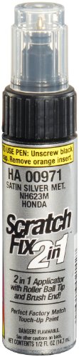 Dupli-Color HA00971 Satin Silver Metallic Honda Exact-Match Touch-up Paint - 0.5 oz.