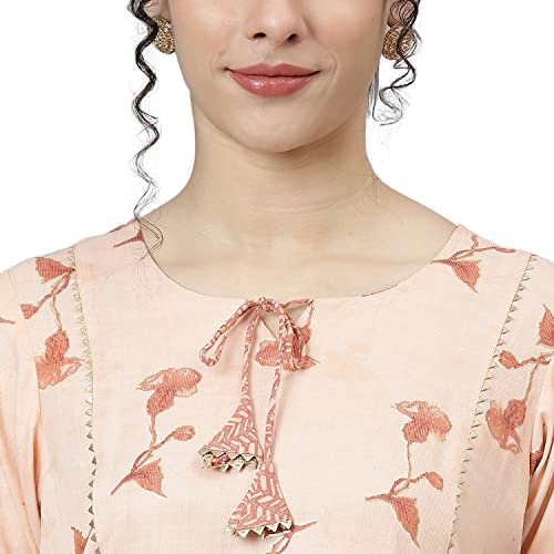 Image of NAINVISH Cotton Blend Kurti Kurta Pant for Womens | Kurtas Pant for Women | Womens Kurta Kurti Set | Best Kurtas Set for Women