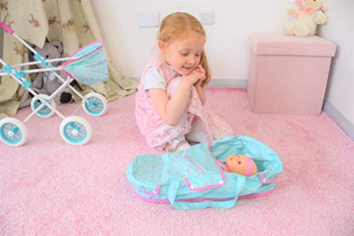 KOOKAMUNGA KIDS Rainbow 2 in 1 Doll Pram