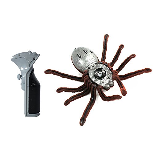 Gift For Family Cats Dogs Remote Control Spider For Prank Or Trick Gags & Practical Surprise Joke Toys Halloween April Fools' Day #TOP4