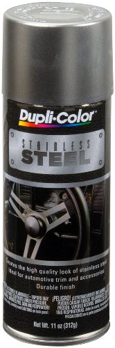 Dupli-Color (SS100-6 PK) Stainless Steel Automotive Metallic Coating - 11 oz. Aerosol, (Case of 6)