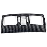 HIGH FLYING Car Interior Accessories Center Console AC Air Vent ABS Carbon Fiber Grain 1pc for Subaru WRX STI 2016-2021, XV Crosstrek 13-17 (Not Fit 2015 WRX)
