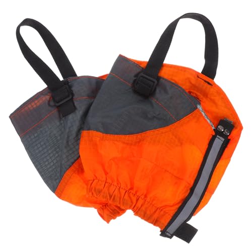 LIFKOME 防水ショートゲイター 防砂 レッグプロテクション ゲイター アウトドア トレッキング 登山 トレイルランニング用 スノーゲイター メンズ レディース対応