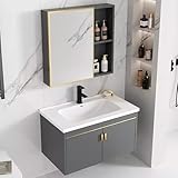 Photo Gallery mobile lavabo bagno, mobile bagno con lavabo da appoggio, con armadietto a specchio, con rubinetto, per il bagno (color : b, size : 27.6in/70cm) Photo Gallery mobile lavabo bagno, mobile bagno con lavabo da appoggio, con armadietto a specchio, con rubinetto, per il bagno (color : b, size : 27.6in/70cm)