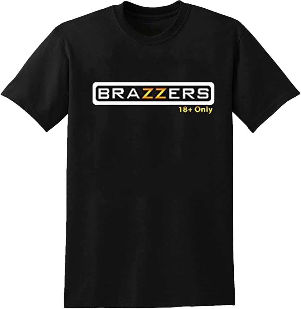 Cotton Mens RRE BRAZZER T-Shirt Graphic Black Tee