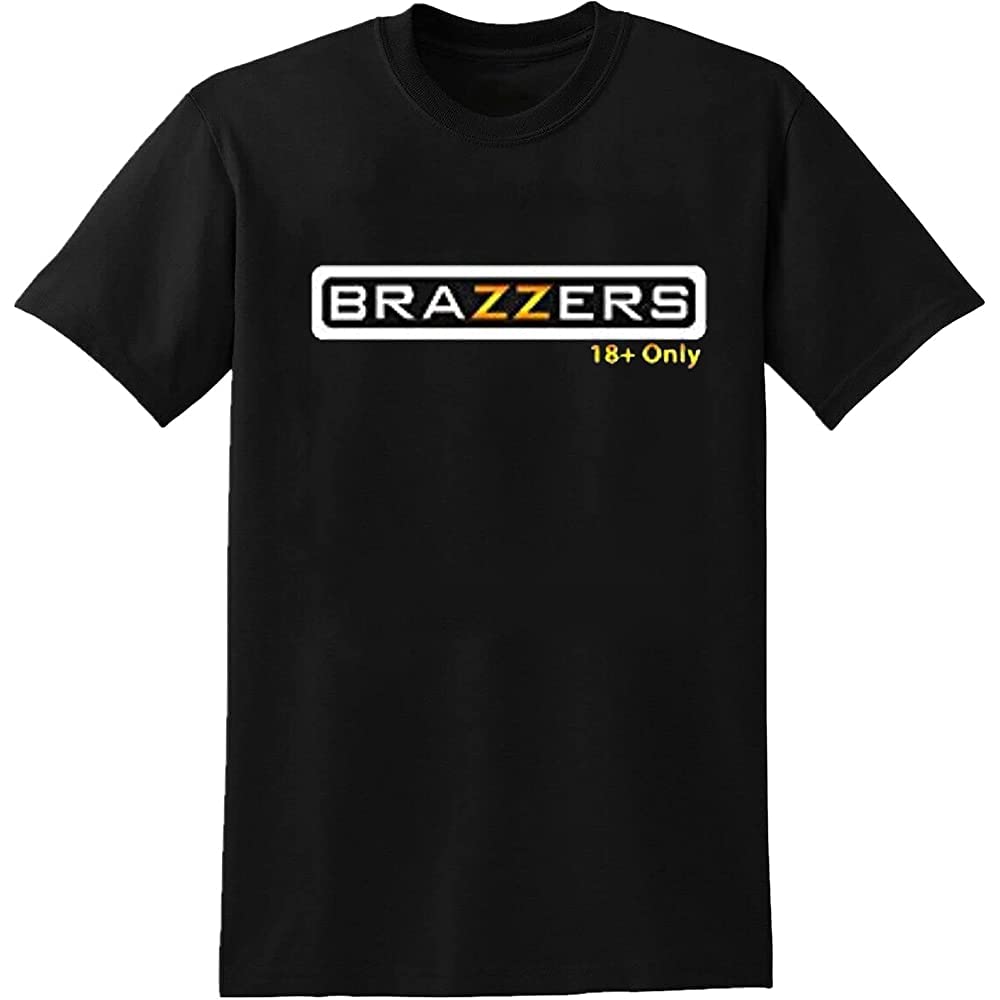 Cotton Mens RRE BRAZZER T-Shirt Graphic Black Tee