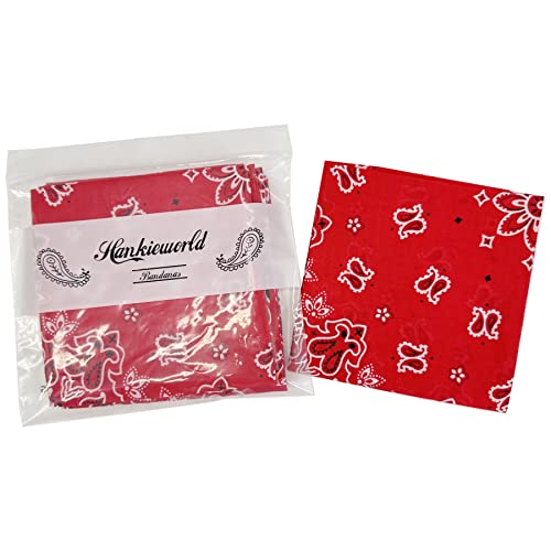 Image of Single Pack Bandanas 60s Premium Cotton Soft Thin Handfeel Large Handkerchief for Men and Women