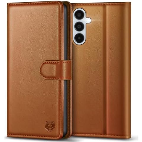 Kuafcase Samsung A15 Leather Case with Card Slots Cover