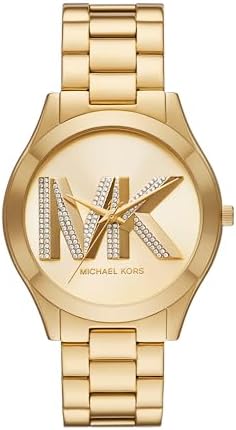 Michael Kors Runway Analog Multi-Colour Dial Women's Watch, Gold, Classic