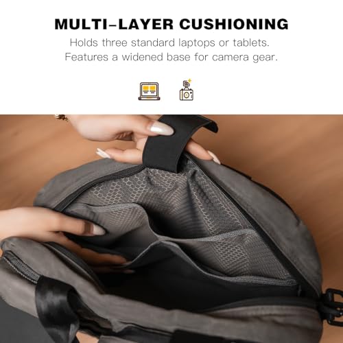 Bolso Vintage Cruzado para Hombre, para Laptop hasta 15" miniatura 5