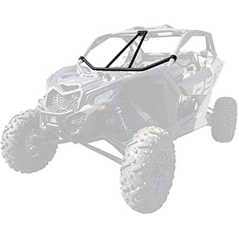 50 Caliber Racing Bolt-On Intrusion Bar/V-Bar for Maximum Protection Compatible with Can-Am Maverick X3 2016+ [5380A2] Cover