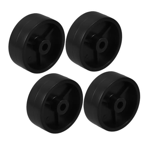 Sosoport 4pcs Gas Heater Wheel Replacement Heavy Duty Casters for Patio Heater Mobility Sturdy Heat Resistant Smooth Movement