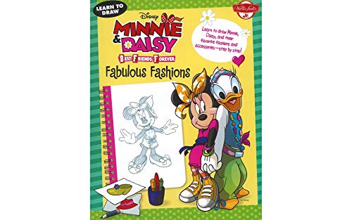 Walter Foster Minnie & Daisy Best Friends Forever Fabulous Fashions Book