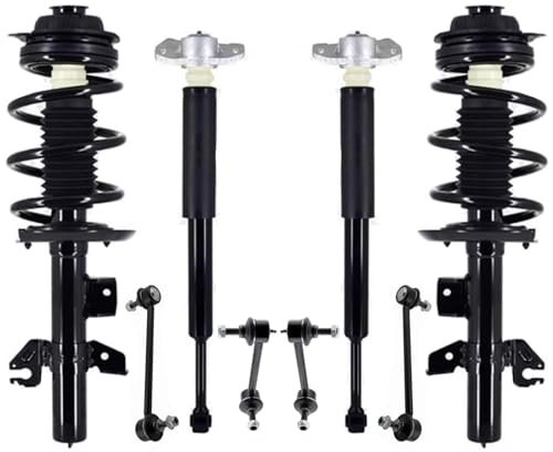 Front Struts Rear Shocks & Links Replacement Parts For Cherokee Trailhawk 2014 2015 2016 2017 2018 2019 2020 2021 2022 2023 W/OFF ROAD PKGE