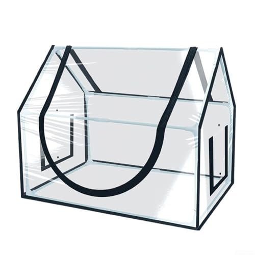 Yelvera Serre compacte en PVC transparent pour balcon ou terrasse avec propriétés isolantes et imperméables