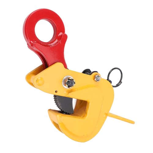 Vertical Plate Clamp, 2 Tons / 4400 Lbs Horizontal Plate Lifting Clamp Sheet Metal Lifting Clamp, Heavy Duty Metal Steel Plate Lifting Clamps for Lifting and Transporting