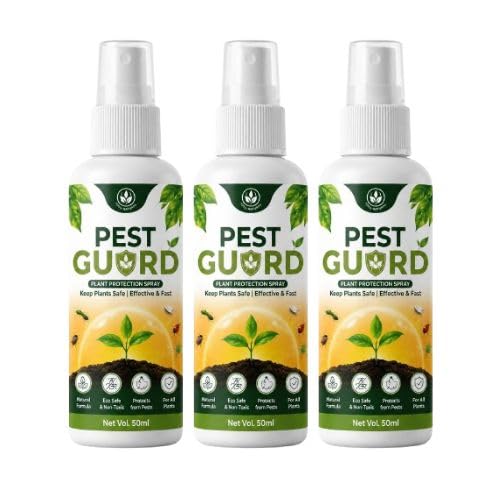 Pest Guard Plant Protect Spray 50ml | Ready-to-Use Plant Protection Spray | Helps Maintain Healthy Indoor & Outdoor Plants | Easy Application Formula for Gardens, Houseplants & Decorative Plants image