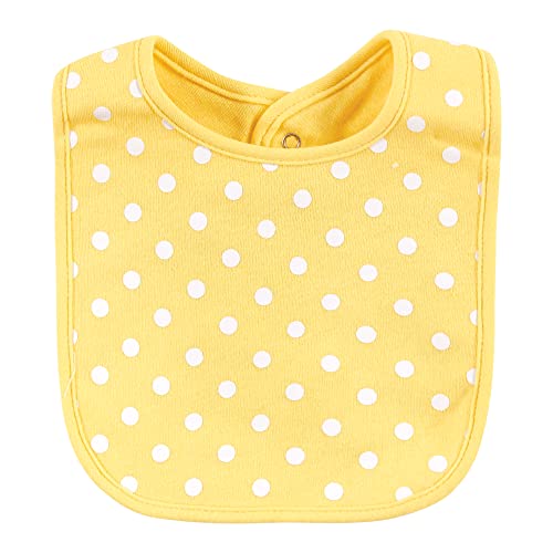 Image of Hudson Baby Unisex Baby Cotton Bibs, Girl Bold Family, One Size