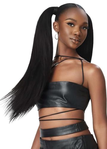 Outre 100% Human Hair Purple Pack Yaki 10" (1 Pack, MEDIUM BROWN 4)