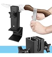 Heavy Duty Swiveling Multi-Mount Bench Vise for Knife Making Tilts Rotate 360° Swivel Base Universal