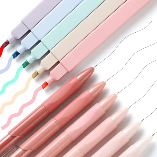Lincia 45 Pcs Pink School Supplies Aesthetic with Cute Pen Case Notebooks Highlighters Gel Pens Sticky Notes Index Tab Clips Washi Tapes Back to School Pastel Stationery Set - Image 4
