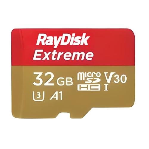 RayDisk �}�C�N��SD�J�[�h microSD�J�[�h 32GB microSDHC UHS-I Class10 A1 U3 V30 �ő�Ǎ�100MB/s ���� SDSQXAF-032G-GN6MN