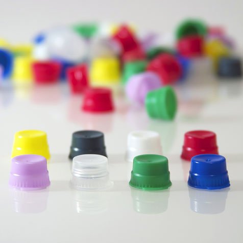 Globe Scientific 113148G Polyethylene Snap Cap with Single Thumb Tabs for 16mm Glass/Evacuated Tubes, 16mm Size, Green (Case of 1000)