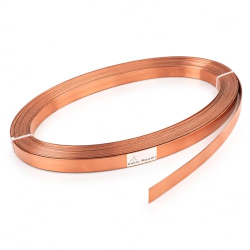 Image of Copper Strip 1 mm Thick (1 in Width, 25 ft) Vastu Remedy for Energy Balance
