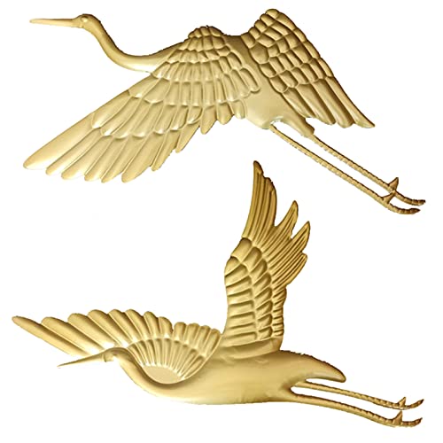 Mroinss Wanddeko Metall Schwan 3D Cover