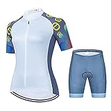 Conveniente y seguridad: la camiseta de ciclismo tiene 3 generosos bolsillos traseros para guardar su teléfono móvil, billetera y barra de energía, y está equipada con tiras reflectantes para mejorar la visibilidad y la seguridad de la conducción nocturna.