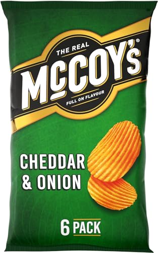 McCoys Cheddar & Onion Multipack Crisps 6 Pack