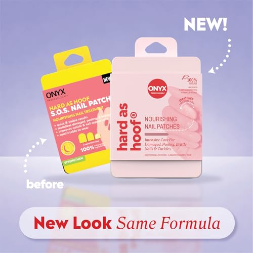 Onyx Professional Hard as Hoof Nail Repair Patches - Nail and Cuticle Strengthening Treatment, Nail Strengthener and Growth, Nail Care, 20 Count - Image 3