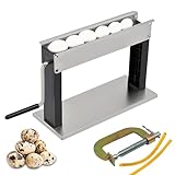YMJOINMX Manual Quail Egg Peeler Machine Quail Egg Sheller Household Quail Egg Peeling Machine for Boiled Quail Egg Egg Huller Portable Hand Roll Quail Egg Peeler Sheller