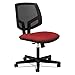 HON 5713GA42T Volt Series Mesh Back Task Chair with Synchro-Tilt, Crimson Fabric
