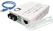 Single Mode Gigabit Fiber Media Converter - Built-In Fiber Module 20 km (12.42 miles) SC – to UTP Cat5e Cat6 10/100/1000 RJ-45 – Auto Sensing Gigabit or Fast Ethernet Speed - Jumbo Frame - LLF Support