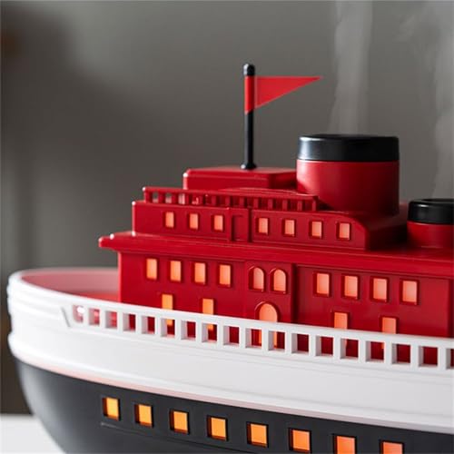 Diffuseur d'huile pour chambre contre l'air sec avec humidificateur de bateau rapide - 7