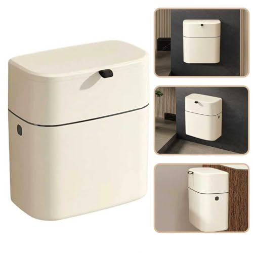 La Mejor Selección de Cestos y cubos de esta semana. 44 10L Cubo de Basura Colgante,Basurero para Cocina,Bote de Basura con Tapa,Cesto de Basura de Pared de Cocina,Cubo de Basura con Tapa,Deslizante Abierto,Adecuado pare...
