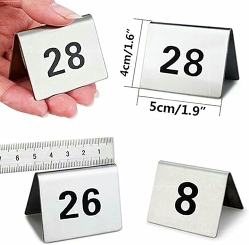 Números de mesa para bares y cafeterías que evitan pérdidas de tiempo al servir 3